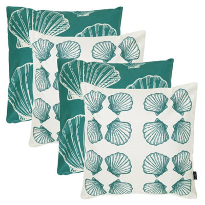 icon 4Pk Cushion X2 Large ShellX2 Small Shell from B&Q