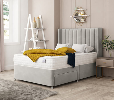 Bed Choices Regent Bed Set No Drawer With Mattress & 26" Headboard -Super King from B&Q