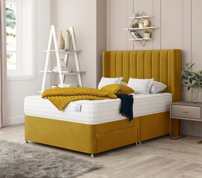 Bed Choices Regent Bed Set No Drawer With Mattress & 26" Headboard -Double from B&Q