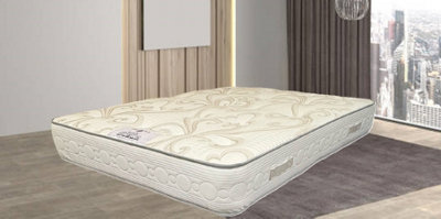 B&Q -  Serenity Reflex Hybrid Support Pocket Sprung Mattress Small Single Mattress2Ft6