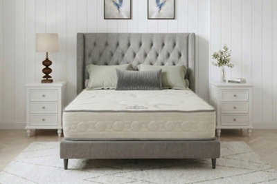 B&Q -  Premium Tencel Hybrid 29Cm Deep Firm Super King Size Mattress6Ft