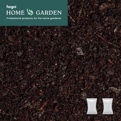 Fargro Home and Garden Fargro Melcourt™ Sylvagrow™ Professional Tub And Basket CompostPack Of 2 (40L Each) Peat-Free Soil from B&Q