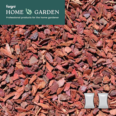 Fargro Home and Garden Fargro Melcourt Pack Of 2Mature Pine Propagating Bark™ Professional Series Growing Media Bark Mulch Chips 2-7mm60L Bag from B&Q
