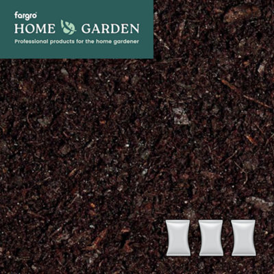 Fargro Home and Garden Fargro Melcourt™ Sylvagrow™ Professional Tub And Basket CompostPack Of 3 (40L Each) Peat-Free Growing Medium from B&Q