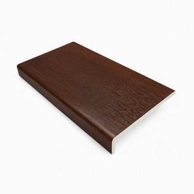 Eurocell Rosewood Upvc Capping Board 9Mm X 250Mm Depth 1 Pack 2M