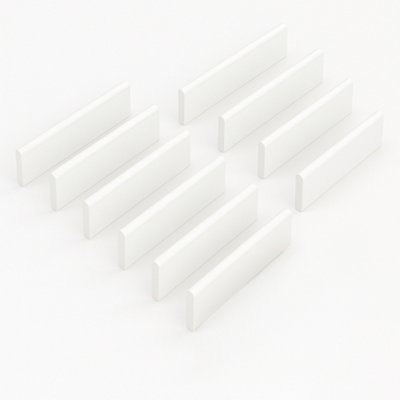 Eurocell Windows4You White Upvc Architrave TrimPencil Round Flat(L) 1M X (W) 45mm (Pack Of 10) from B&Q