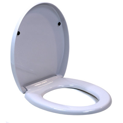B&Q -  Soft Close Toilet Seat With Quick Release