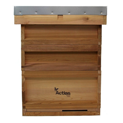 Actiasbee National Cedar Beehive Starter Kit Assembled Complete Hive from B&Q