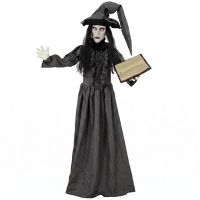 Aka Unisex Dark Grey Animated Witch Halloween Decoration For Indoor/Outdoor Use In - Image 3
