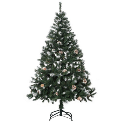 Aka 5Ft Artificial Christmas Tree With Pinecones ,Green - Image 3