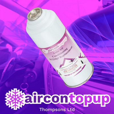 Car Aircon Regas R1234Yf Compatible Refrigerant from B&Q