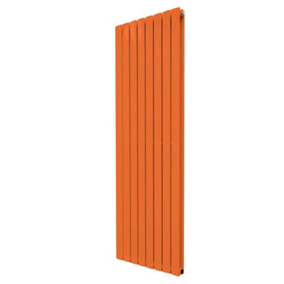 G-Rad Orange Flat Panel Vertical Radiator(H) 1800 X (W) 544mm from B&Q