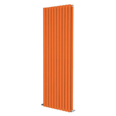 G-Rad Orange Oval Panel Vertical Radiator(H) 1800 X (W) 600mm from B&Q
