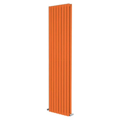 G-Rad Orange Oval Panel Vertical Radiator(H) 1800 X (W) 480mm from B&Q