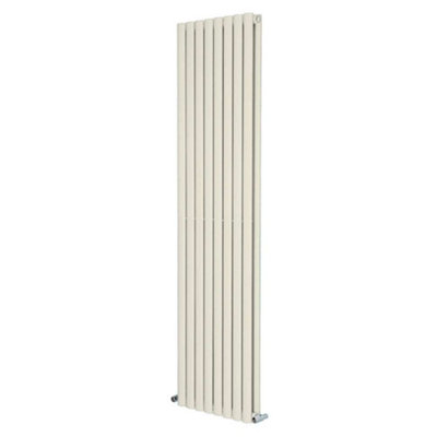 G-Rad Cream Oval Panel Vertical Radiator(H) 1800 X (W) 240mm from B&Q