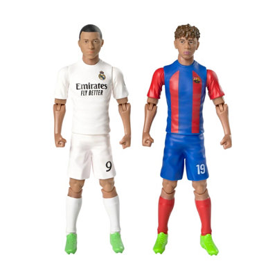 Banbo Mbappe And Lamine Yamal Fully Articulated Figurine Bundle from B&Q