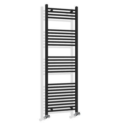 ARKO BATHROOM Arko Heated Towel RailsTowel Radiator,wall Mounted Ladder Radiators 400X1600mmBlack from B&Q