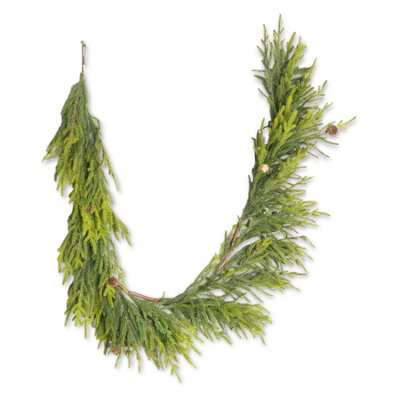Shatchi Araucaria Garland With Mini Pine Cones 180Cm Pe Material Garlands For Door Décor from B&Q