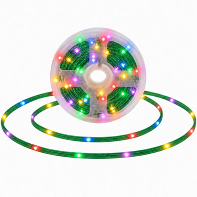 Shatchi 500 Multicolour Christmas Strip Lighting For Festive Decor - Multi / 100.0 / Copper / Multicolour / 7.0Cm - Image 3