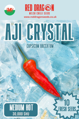 Aji Crystal Chilli Seeds10 Fresh Seeds