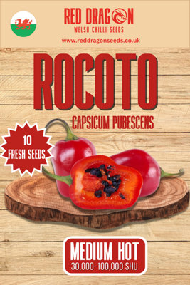 Rocoto Red Chilli Seeds10 Fresh Seeds