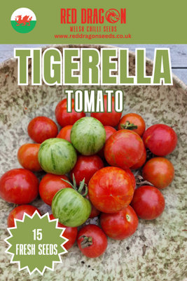 Tigerella Tomato Seeds15 Fresh Seeds from B&Q