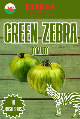  - Green Zebra Tomato Seeds10 Fresh Seeds
