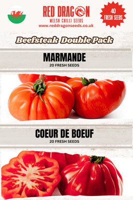 Beefsteak Tomato Seeds Double Pack 1 from B&Q