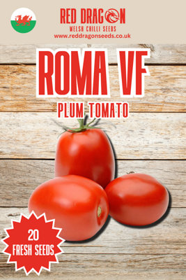  - Roma Vf Plum Tomato Seeds20 Fresh Seeds