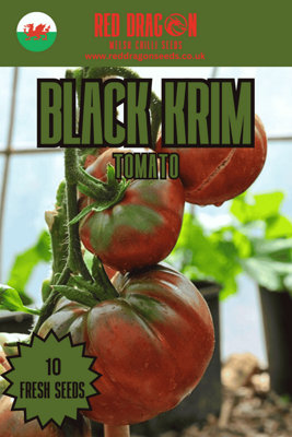 B&Q -  Black Krim Tomato Seeds For Home Garden Growing