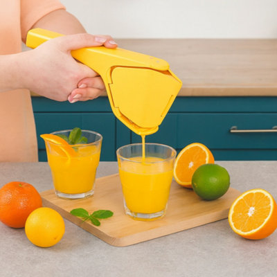 Manual Citrus Fruit Juicer Easy Squeeze Lemon Orange Press Kitchen Tool - Image 4