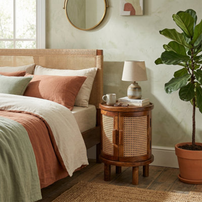 Elm Home And Garden Camden Side Table - Brown - Image 3