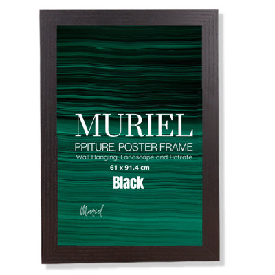 Black Picture Frame Photo Frame Perspex Sheet For Wall Or TableLandscape Portrait Orientation 61 X 91.4 Cm from B&Q