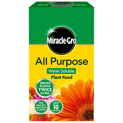 Miracle Gro All Purpose Plant Food 1Kg Water Soluble Feed For Bigger Healthier Flowers Fruit Veg And Lawns from B&Q