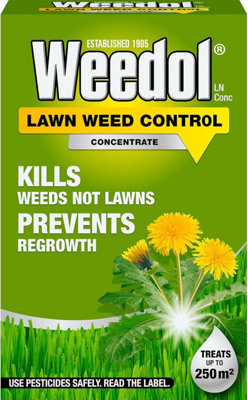 Weedol Lawn Weed Control 500Ml Concentrate Kills Weeds Not Grass For Healthier Lawns And Greener Growth from B&Q