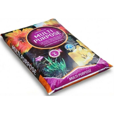Growmoor Multi Purpose Compost 60L Premium Quality Nutrient Enriched Soil For Garden Beds Pots And Containers from B&Q