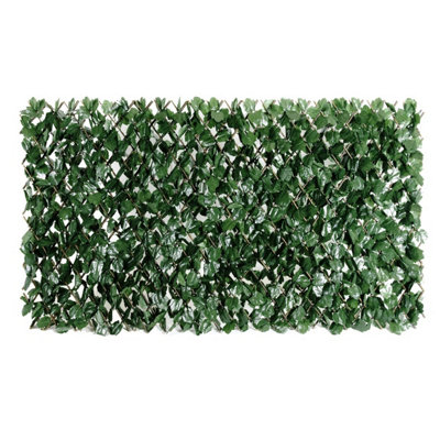Maple Leaf Willow Fence Expandable Garden Privacy Screen Trellis 1 Piece from B&Q