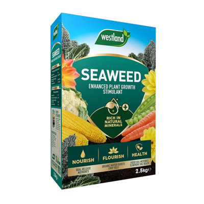  - Westland Seaweed Enhanced Plant Growth Stimulant 2.5Kg Soil Conditioning Granules