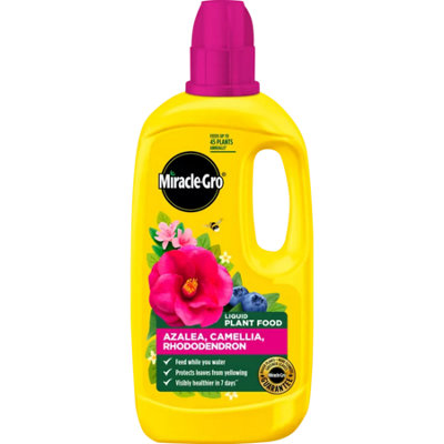 Miracle-Gro Liquid Ericaceous Plant Food 800Ml For Azalea Camellia Rhododendron Healthier Acid Loving Plants In 7 Days from B&Q