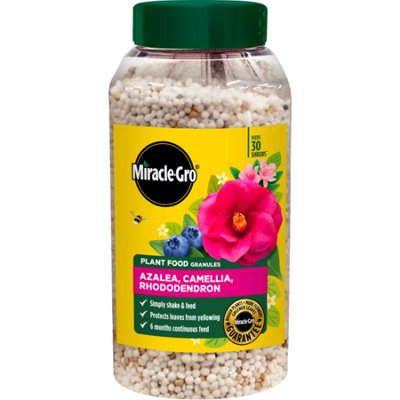 Miracle Gro Ericaceous Plant Food Granules 900G For Azalea Camellia Rhododendron 6 Months Continuous Feed Smart Release Fertilizer from B&Q