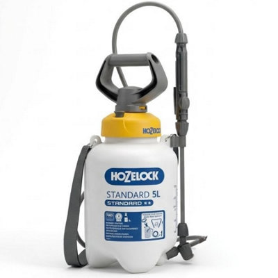  - Hozelock Pressure Sprayer Standard 5L Durable Garden Sprayer 20Cm Lance For Weedkiller Fertilizer And Insecticide100-001-718