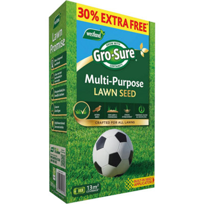Westland Gro-Sure Fast Acting Lawn Seed 13M² Box Quick Growing Grass Seed - Image 3