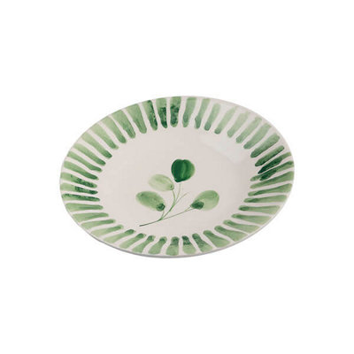 Selbrae House Flora Stripe Ceramic Side Plate from B&Q