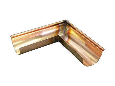  - Copper Half Round 90 Degree External Corner