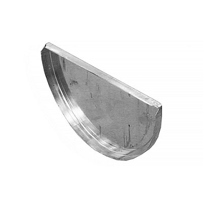  - Stainless Steel Stop End Caps Pair