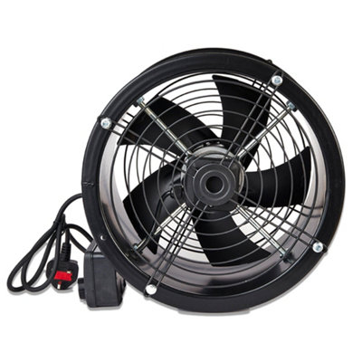 Powerstar Electricals Cased Axial Extractor Fan RoundYwf 24" (600mm) from B&Q