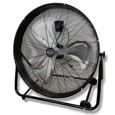 Powerstar Powerful Barrel Drum Fan For Industrial / Commercial Use 30" Inches from B&Q