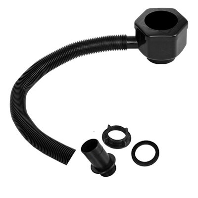 HEATON WHOLESALE Water Butt Diverter Filler Kit Perfect For Round & Square Downpipes Simply Attaches Downpipe To Water Butt from B&Q