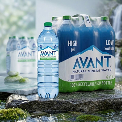 HEATON WHOLESALE 6 Large Bottles Of Natural Still Mineral Water High Ph & Low Sodium (1.5 Litre) from B&Q
