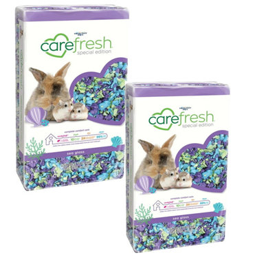 HEATON WHOLESALE 3 Bags 10 Litre (30L In Total) Sea Glass Small Pet Bedding Dust-Free & Odour Control from B&Q